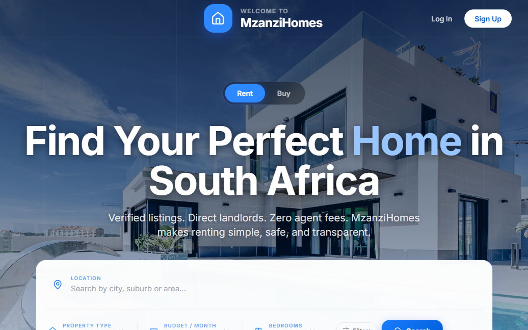 MzanziHomes preview